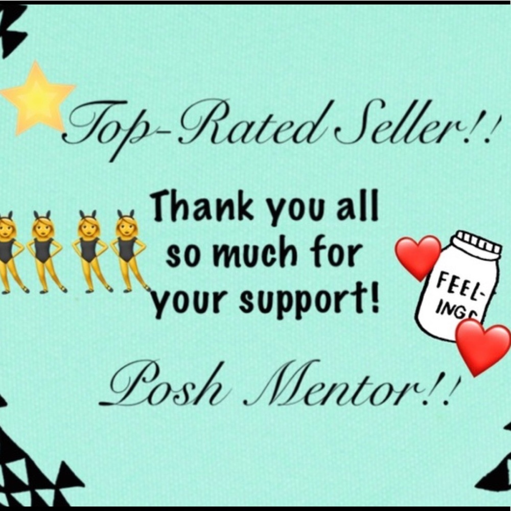 ⭐️⭐️TOP RATED SELLER⭐️⭐️POSH MENTOR⭐️⭐️
